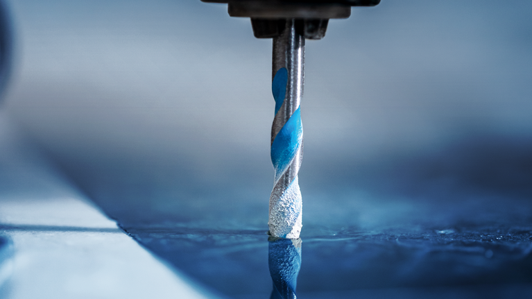 Bộ mũi khoan EXPERT HEX-9 MultiConstruction 5/6/8 mm, 3 chiếc Mũi khoan tạo lỗ trên bề mặt gạch phản quang.