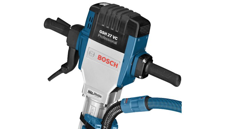 GDE hex Máy phá dỡ Bosch GSH 27 VC có chức năng kiểm soát rung động.