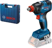 Máy vặn vít dùng pin Bosch GDX 18V-200 có hộp đựng.