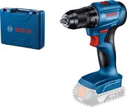 Máy khoan pin Bosch GSR 185-LI có hộp đựng.