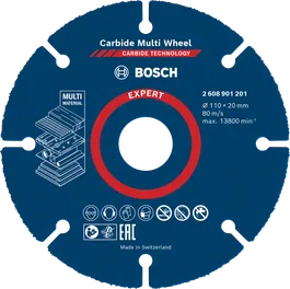 Đĩa cắt cacbua đa vật liệu Bosch EXPERT 110x20mm.