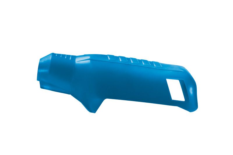 Vỏ bảo vệ màu xanh Bosch đảm bảo an toàn cho dụng cụ.