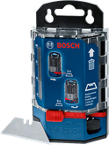 Bộ phân phối lưỡi dao thay thế Bosch có kèm hướng dẫn sử dụng.