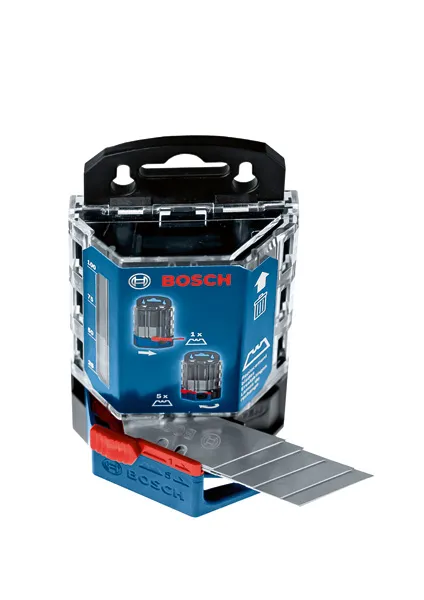 Bộ lưỡi dao thay thế Bosch gồm 50 lưỡi.