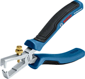 Máy tuốt dây điện Bosch có núm điều chỉnh cắt.