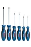 Bộ tua vít Bosch 6 chiếc TX có tay cầm tiện dụng.