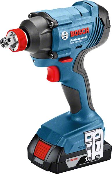 Máy vặn vít dùng pin Bosch GDX 180-LI có pin.