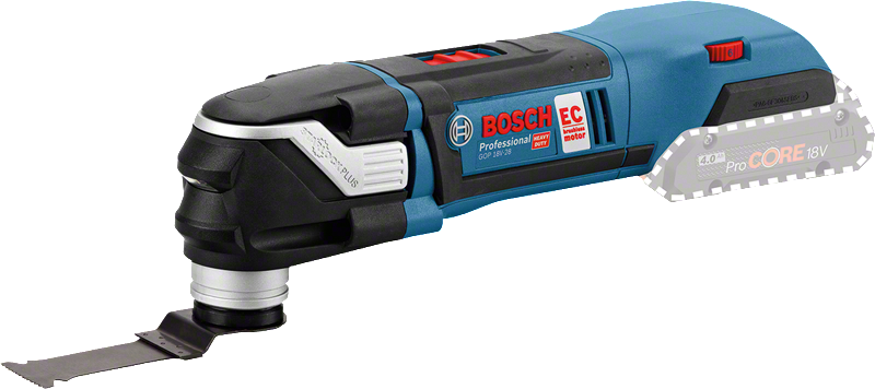 Dụng cụ đa năng dùng pin Bosch GOP 18V-28 với StarlockPlus.