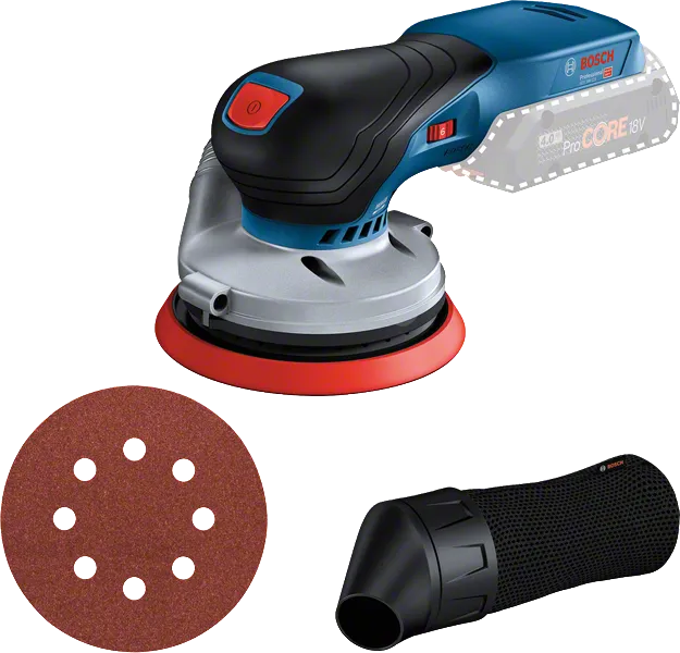 GEX 18V-125 Bộ máy chà nhám quỹ đạo ngẫu nhiên không dây Bosch GEX 18V-125.