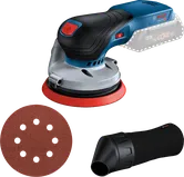 Bộ máy chà nhám quỹ đạo ngẫu nhiên không dây Bosch GEX 18V-125.