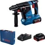 Bộ dụng cụ khoan búa quay không dây Bosch.