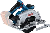 Máy cưa đĩa dùng pin Bosch GKS 185-LI có thanh dẫn hướng bên.