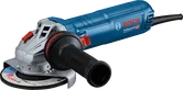 Máy mài góc Bosch GWS 12-125 S có tay cầm bên hông tiện dụng.