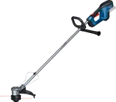Máy cắt cỏ không dây Bosch GRT 18V-33 có tay cầm tiện dụng.