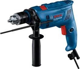 Máy khoan động lực Bosch GSB 600 có tay cầm bên hông.