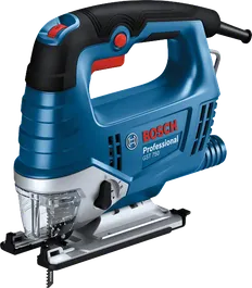 Máy cưa lọng Bosch GST 750 có tay cầm tiện dụng.
