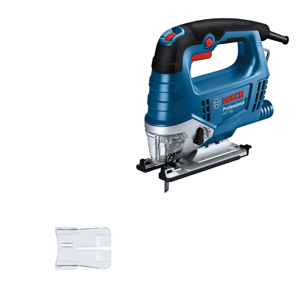 Máy cưa lọng Bosch GST 750 có tay cầm tiện dụng.