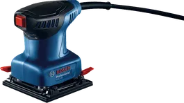 Máy chà nhám quỹ đạo Bosch GSS 140 có tay cầm tiện dụng.