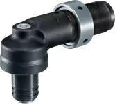 Đầu góc Bosch 12V với đầu kẹp thay đổi nhanh 1/4 inch.