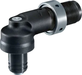 Đầu góc Bosch 12V với đầu kẹp thay đổi nhanh 1/4 inch.