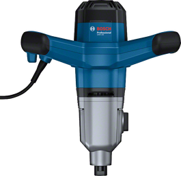 Máy khoan trộn Bosch GRW 140 mạnh mẽ có tay cầm tiện dụng.