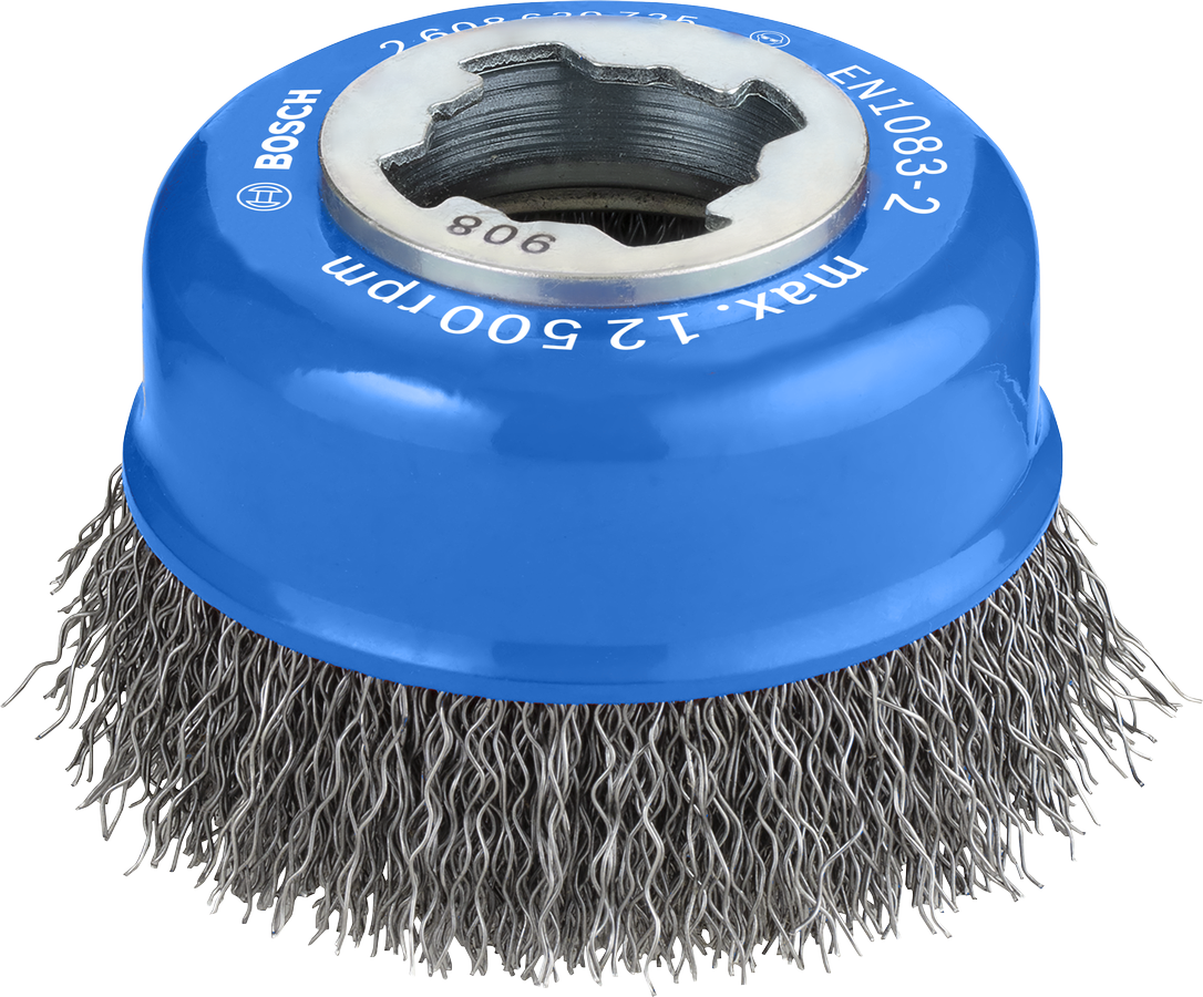 Chổi quét Bosch PRO Metal clean X-Lock, dây 75mm.