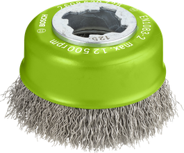 Chổi vệ sinh Bosch PRO Stainless Steel X-Lock Cup Brush 75 mm.