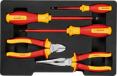 Bộ tua vít và kìm cách điện Bosch VDE Mixed Set 5 món.