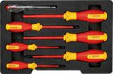 Bộ tua vít cách điện 7 món Bosch VDE dành cho công việc điện.