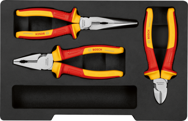 Bộ kìm cách điện VDE 3 món Professional