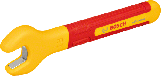 Cờ lê cách điện Bosch 13mm VDE dùng cho công việc điện.