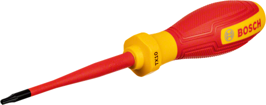 Tua vít cách điện Bosch VDE TX10 dành cho công việc điện.