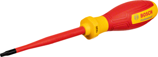 Tua vít cách điện Bosch VDE TX20 dành cho công việc điện.