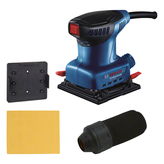 Máy chà nhám quỹ đạo Bosch GSS 140 có bộ lọc bụi.