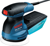 Máy chà nhám quỹ đạo ngẫu nhiên Bosch GEX 125-1 AE có bộ lọc vi mô.