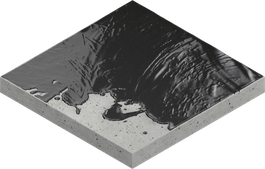 Bitum trên xi măng.