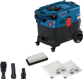 Máy hút bụi khô và ướt Bosch GAS 400 có phụ kiện.