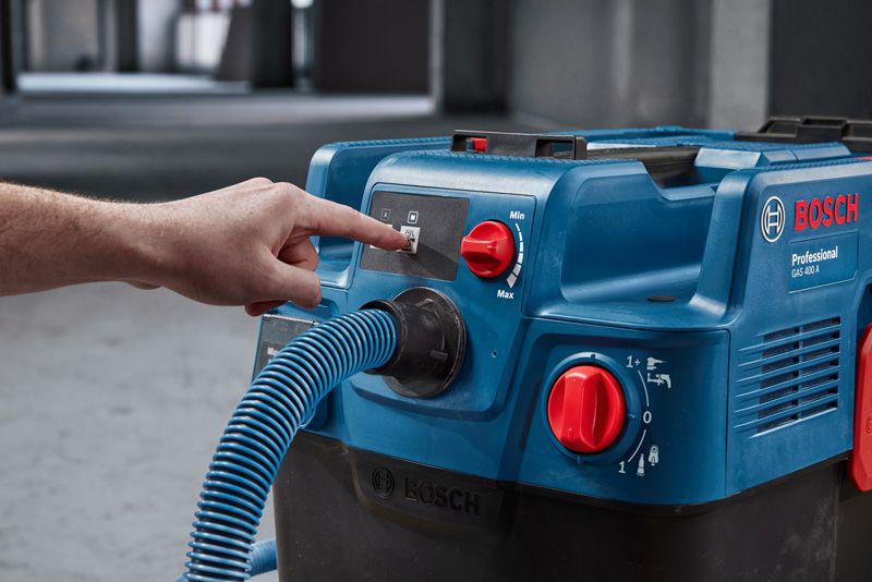 Bosch GAS 400 Máy hút bụi đa năng có lực hút có thể điều chỉnh.