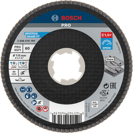 Đĩa nhám xếp PRO X571, Góc