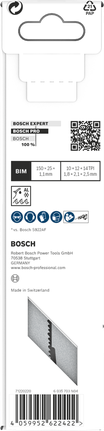 Lưỡi dao Bosch PRO Thick Metal S937HBF 150×25×1.1 mm 5 chiếc.