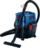 Máy hút bụi khô ướt Bosch GAS 15 PS kèm ống mềm.