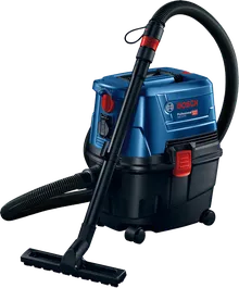 Máy hút bụi khô ướt Bosch GAS 15 PS kèm ống mềm.