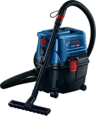 Máy hút bụi khô ướt Bosch GAS 15 PS kèm ống mềm.