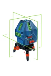 Máy cân bằng laser Bosch GLL 50-15 XG, đường màu xanh lá cây.