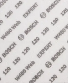Giấy nhám Bosch EXPERT W480 G120, 115x140mm.