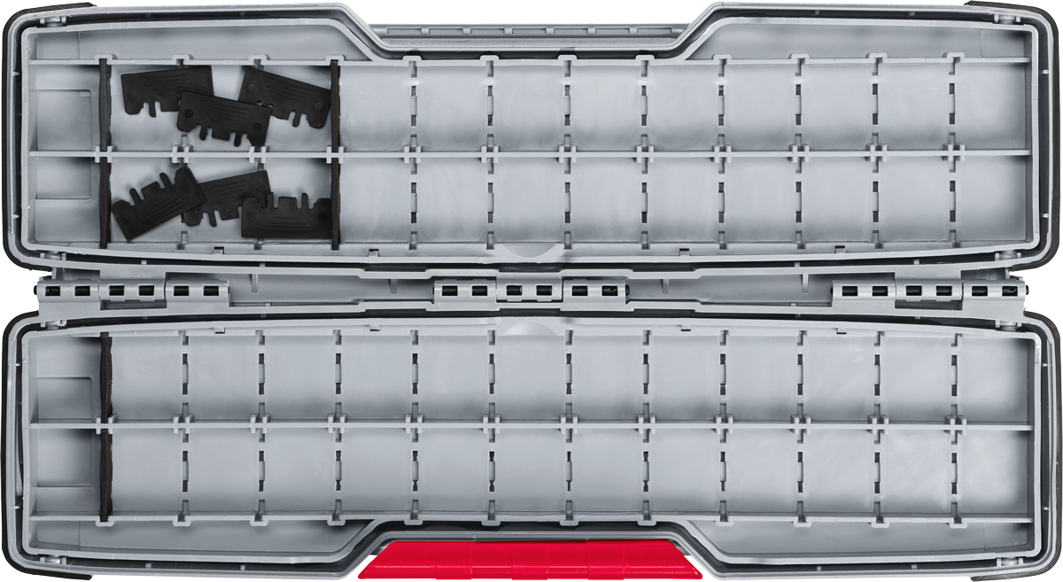 Hộp đựng phụ kiện lớn Bosch PRO Tough Box, rộng 355 mm.