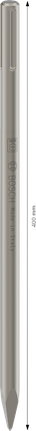 Đục nhọn Bosch PRO SDS max-4C 400 mm.