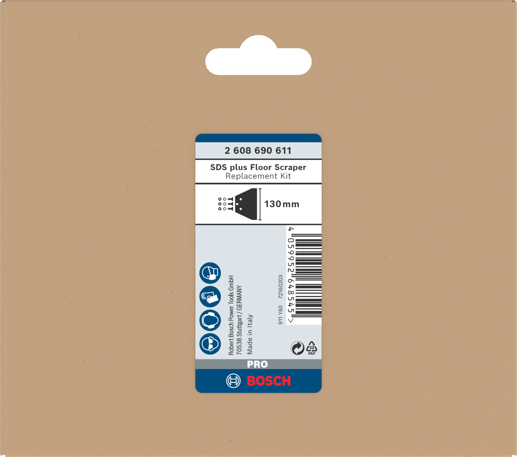 Lưỡi nạo sàn PRO SDS plus Floor Scraper