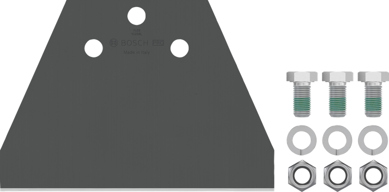 Bộ dụng cụ cạo sàn thay thế Bosch PRO SDS plus, 130 mm.