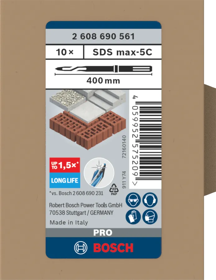 PRO SDS max-5C Set